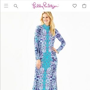 Lilly Pulitzer Nikia High Neck Maxi Dress